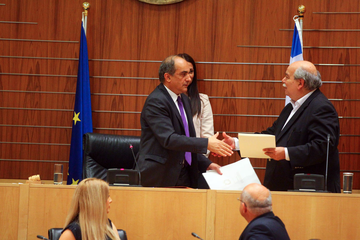 Ολοκληρώθηκε η ψηφιοποίηση του υλικού του “Φακέλου της Κύπρου”, που παραδόθηκε από τον Πρόεδρο της Βουλής των Ελλήνων