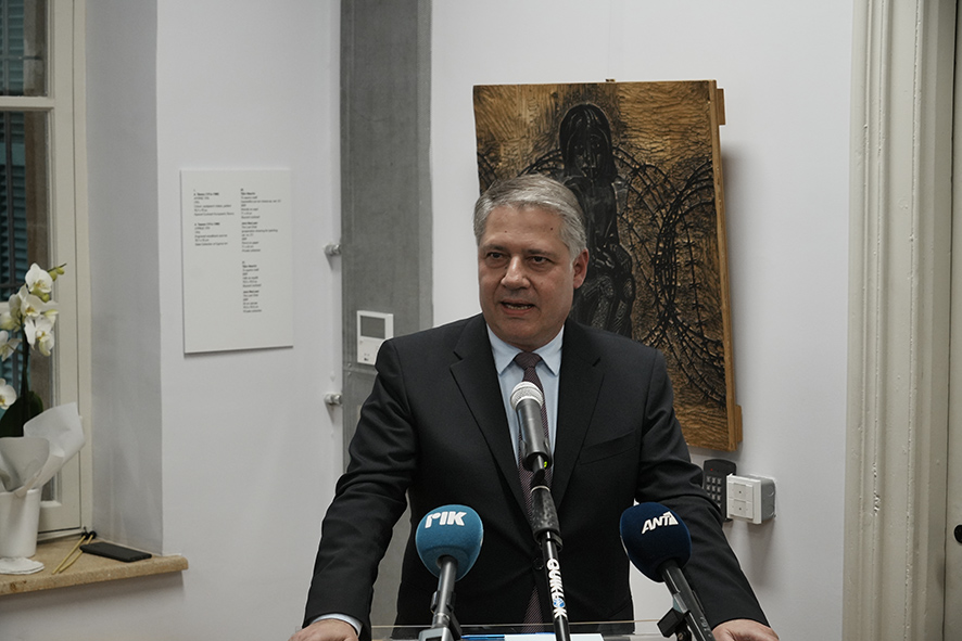 Address by the Permanent Secretary of the Ministry of Foreign Affairs Ambassador Kornelios Korneliou at the opening of the exhibition entitled “Prosfigosimo: A stamp for the refugees of Cyprus, the story of a symbol” - 27/03/2023