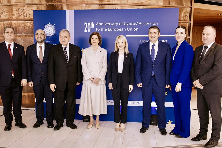 Η Βουλή των Αντιπροσώπων τίμησε την 20η Επέτειο της Ένταξης της Κύπρου στην Ευρωπαϊκή Ένωση με ειδική συνεδρία και επετειακή εκδήλωση - 10/05/2024