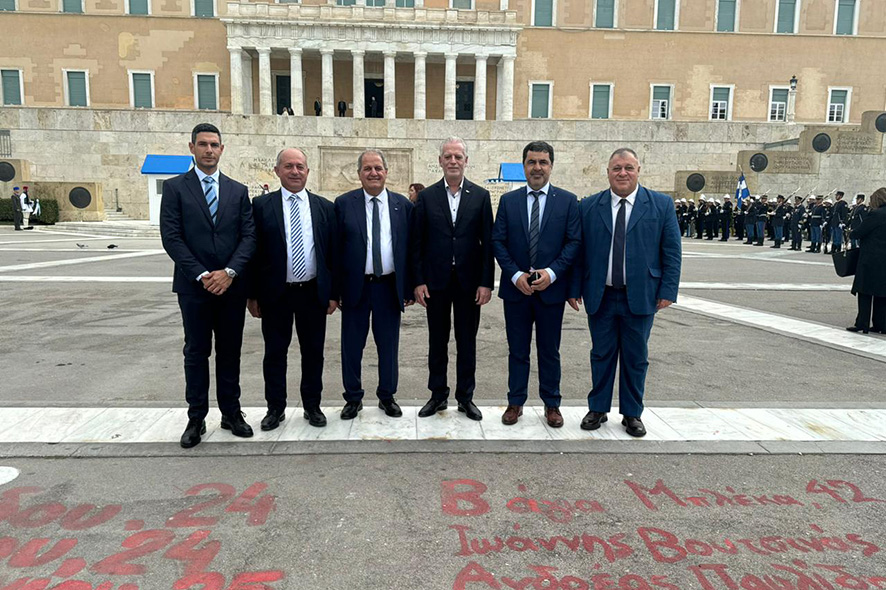Επίσκεψη της Κοινοβουλευτικής Επιτροπής Άμυνας της Βουλής των Αντιπροσώπων στην Αθήνα - 27/03/2024