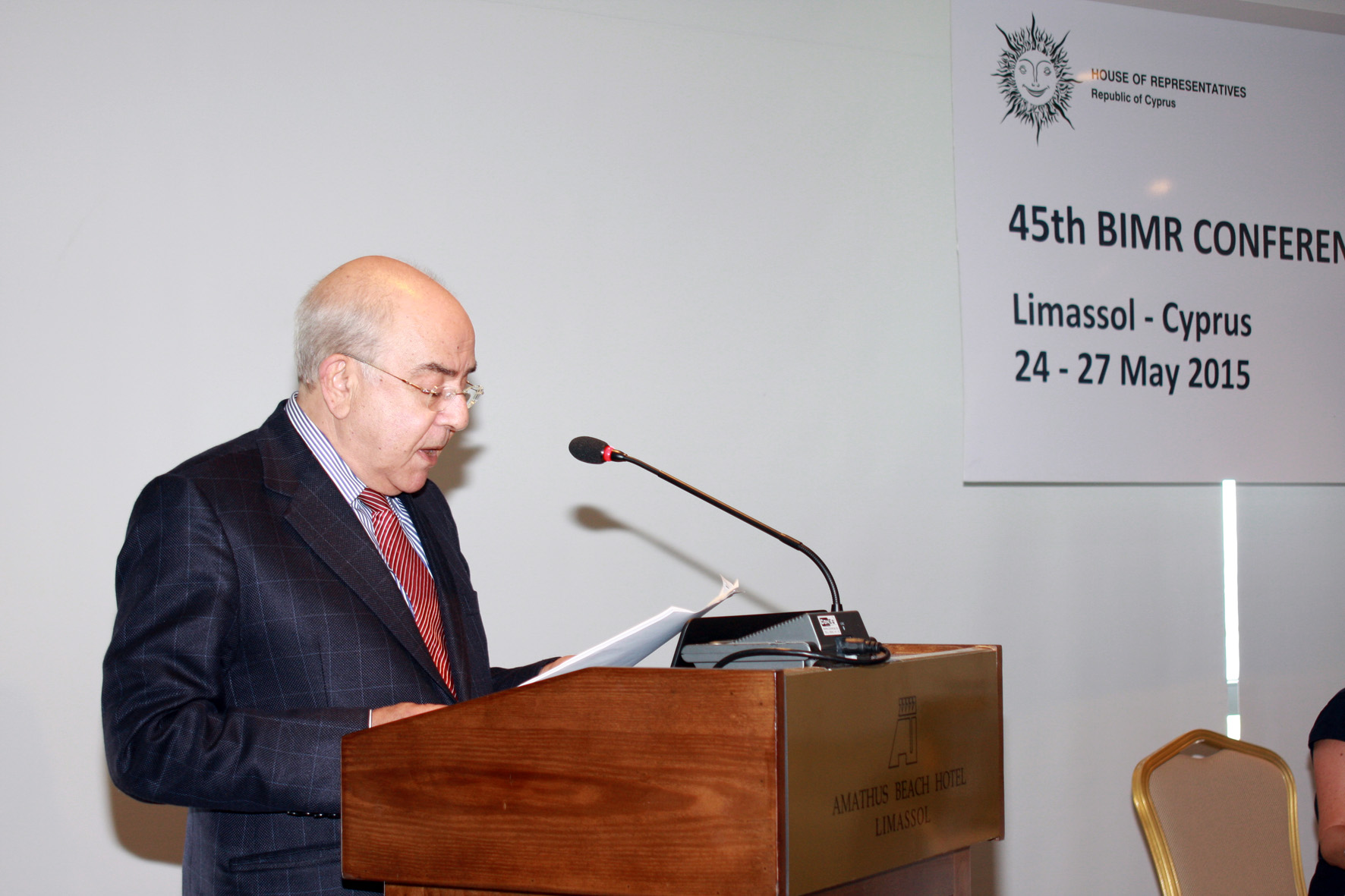 Opening address by The President of the House at the 45th CPA BIMR Conference - 25/5/2015
